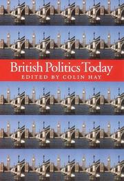 Cover of: British Politics Today by Colin Hay