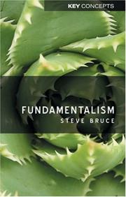 Cover of: Fundamentalism by Steve Bruce