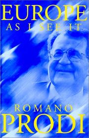 Cover of: Europe as I See It by Romano Prodi, Romano Prodi