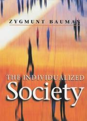 Cover of: The Individualized Society