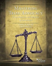 Cover of: Mastering Trial Advocacy: Cases, Problems and Exercises