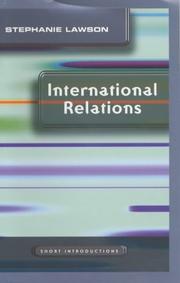Cover of: International Relations (Short Introductions)