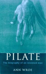 Cover of: Pilate by Ann Wroe