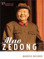 Cover of: Mao Zedong by Maurice Meisner, Gareth Schott