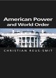Cover of: American power and world order