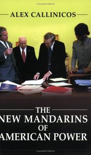 Cover of: The new mandarins of American power by Alex Callinicos