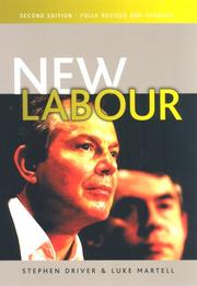 Cover of: New Labour | Stephen Driver