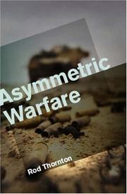 Cover of: Asymmetric Warfare by Roderick Edward Thornton