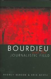 Cover of: Bourdieu and the journalistic field | 
