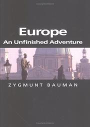 Cover of: Europe by Zygmunt Bauman