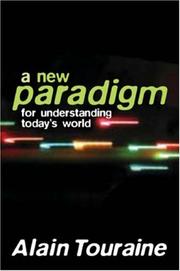 Cover of: New Paradigm for Understanding Today