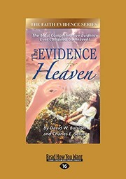 Cover of: Evidence for Heaven by David W. Balsiger, Charles E. Sellier