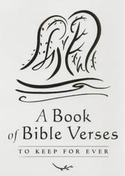 Cover of: A Book of Bible Verses