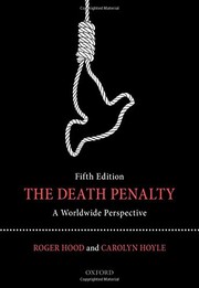 Cover of: Death Penalty by Roger Hood, Carolyn Hoyle
