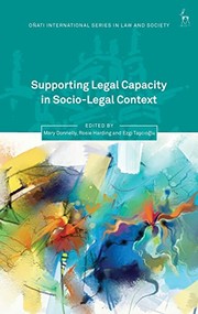 Cover of: Supporting Legal Capacity in Socio-Legal Context by Mary Donnelly, David Nelken, Rosie Harding, Rosemary Hunter, Ezgi Tascioglu