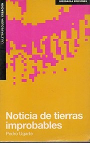 Cover of: Noticia de tierras improbables