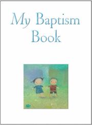 Cover of: My Baptism Book by Sophie Piper, Sophie Piper