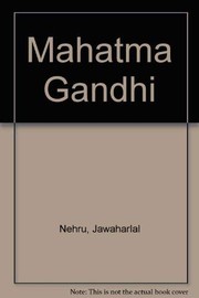 Cover of: Mahatma Gandhi.