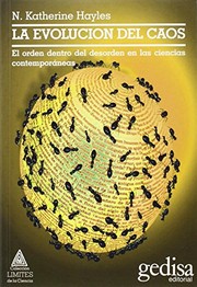 Cover of: La Evolucion del Caos by N. Katherine Hayles