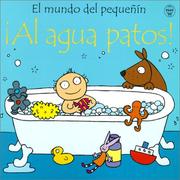 Cover of: Al Agua Patos by Fiona Watt, Sonia Tapia, Pilar Dunster