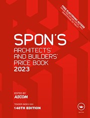 Cover of: Spon's Architects' and Builders' Price Book 2023