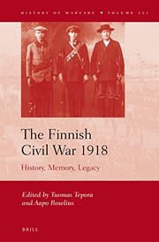 Cover of: The Finnish Civil War 1918 by Tuomas Tepora, Aapo Roselius