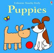 Cover of: The Usborne Big Touchy Feely Book of Puppies (Touchy-Feely Board Books) by Fiona Watt, Rachel Wells