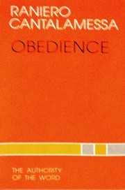 Cover of: Obedience by Raniero Cantalamessa