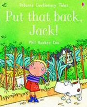 Cover of: Give That Back, Jack! (Cautionary Tales)