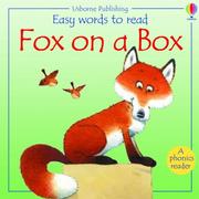 Cover of: Fox on a Box (Easy Words to Read) by Phil Roxbee Cox