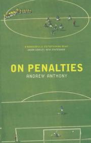 Cover of: ON PENALTIES. by Andrew. Anthony