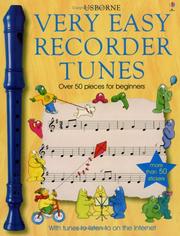 Cover of: Very Easy Recorder Tunes (Activities)