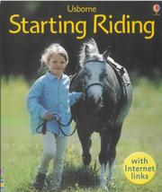 Cover of: Starting Riding (First Skills)