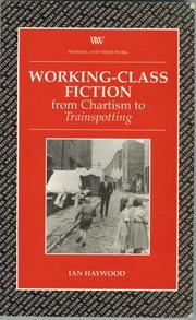 Cover of: Working Class Fiction