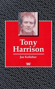 Cover of: Tony Harrison by Joe Kelleher