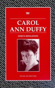 Cover of: Carol Ann Duffy (Writers & Their Work)