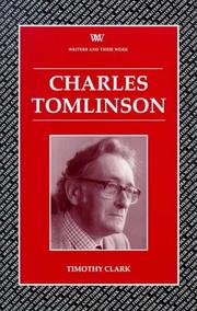 Cover of: Charles Tomlinson by Clark, Timothy