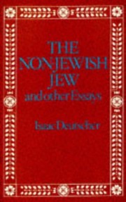 Cover of: The non-Jewish Jew by Isaac Deutscher