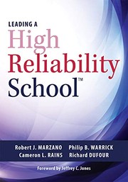 Cover of: Leading a High Reliability School