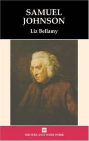 Cover of: Samuel Johnson by Liz Bellamy