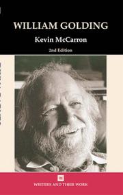 Cover of: William Golding by Kevin McCarron