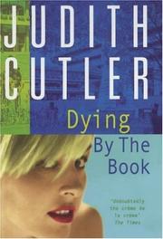Cover of: Dying by the Book by Judith Cutler