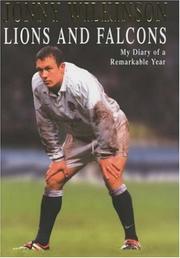 Cover of: Lions and Falcons by Jonny Wilkinson
