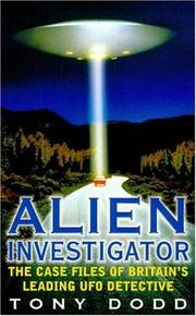 Cover of: Alien Investigator by Tony Dodd