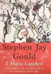 Cover of: I Have Landed by Stephen Jay Gould
