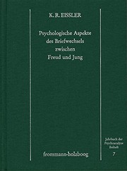 Cover of: Psychologische Aspekte des Briefwechsels zwischen Freud und Jung