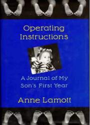 Cover of: Operating Instructions