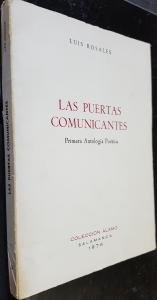 Cover of: Las puertas comunicantes: primera antología poética