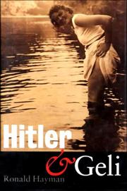 Cover of: Hitler and Geli by Ronald Hayman