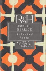 Cover of: Robert Herrick (Bloomsbury Poetry Classics)